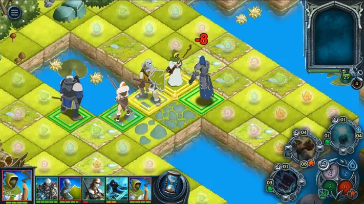 Heroes of War Magic android App screenshot 5